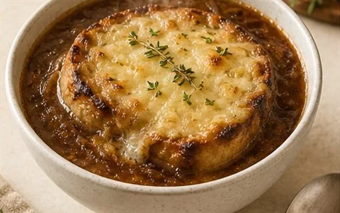 Panera Bistro French Onion Soup menu with price and calories Panera Bistro French Onion Soup menu with price and calories