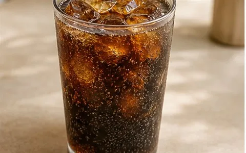 Panera Fountain Drinks menu with price and calorie range