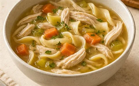 Panera Homestyle Chicken Noodle Soup nutrition menu with price and calories